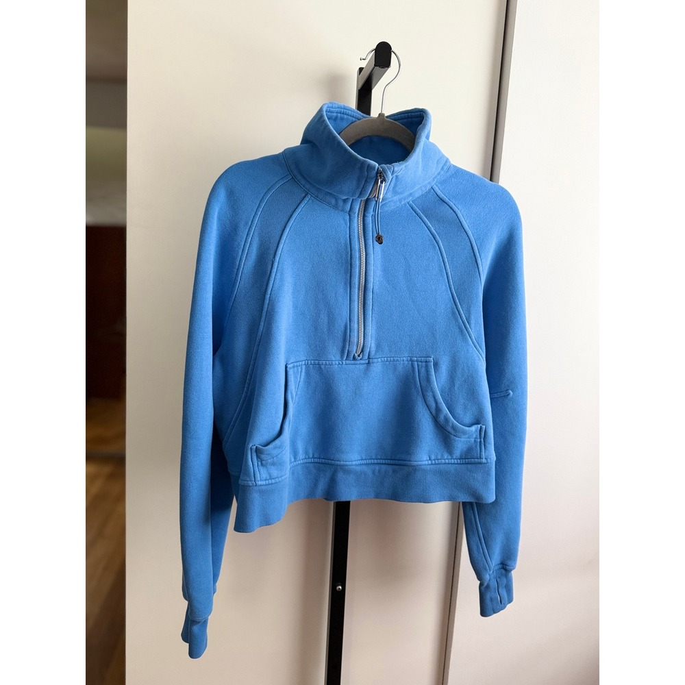 Lululemon Scuba Oversized Funnel Neck Half-Zip – Size XS/S – Blue Nile